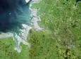 Elbe from space (© Brockmann Consult, Common Wadden Sea Secretariat 2003)